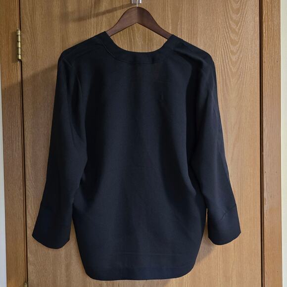 IRO Alis Lace-Up V-Neck Blouse - Picture 3 of 13